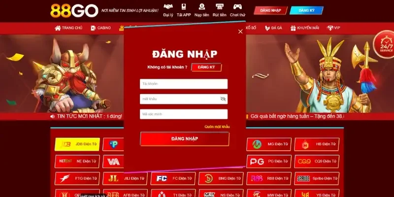 Các bước chính xác nhất cho quá trình đăng nhập account 88GO 